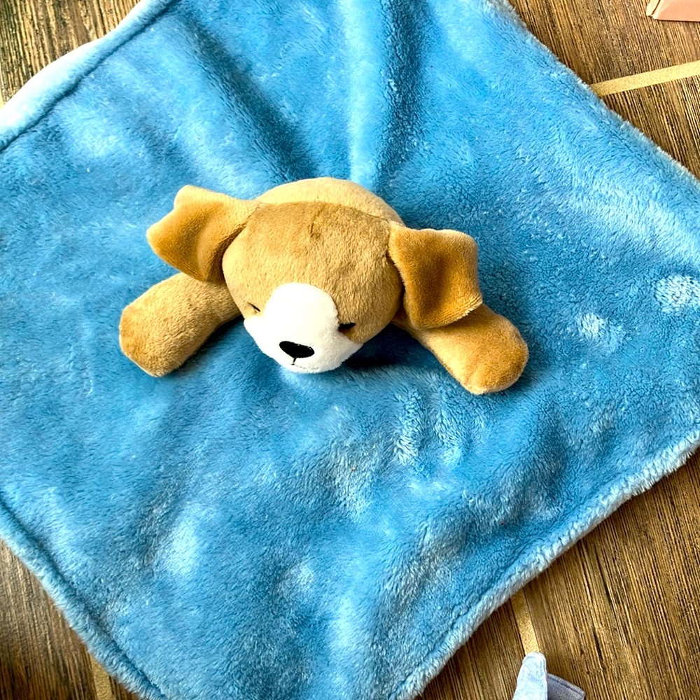 Carter's Soft Blue Plush Lovey